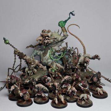 Warhammer Skaven Clan Moulder warband, Hobby en Vrije tijd, Wargaming, Ophalen, Zo goed als nieuw, Warhammer