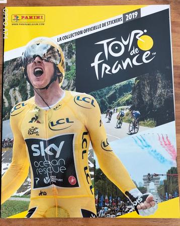 7 lege Panini-albums van de Tour de France  beschikbaar voor biedingen