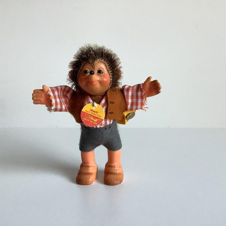 Hérisson Steiff Macki en parfait état, Collections, Ours & Peluches, Neuf, Autres types, Steiff, Enlèvement ou Envoi