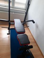 Bench press zonder gewichten, Sport en Fitness, Fitnessmaterialen, Ophalen, Gebruikt