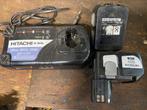 deux accus hitachi tiennent parfaitement leur charge, Ophalen