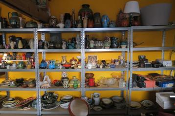 Stop collection keramische vintage schildercamera beschikbaar voor biedingen