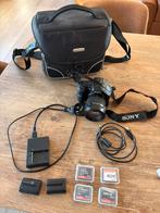 Sony Alphe 200.2 batterijen en 4 geheugenkaarten, TV, Hi-fi & Vidéo, Appareils photo numériques, Envoi, Utilisé, Reflex miroir