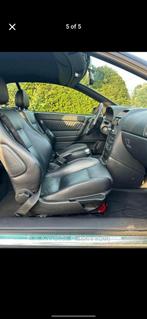 Opel Astra Cabrio Bertone 1.6 benzine, Auto's, Zwart, Apple Carplay, Cabriolet, Leder