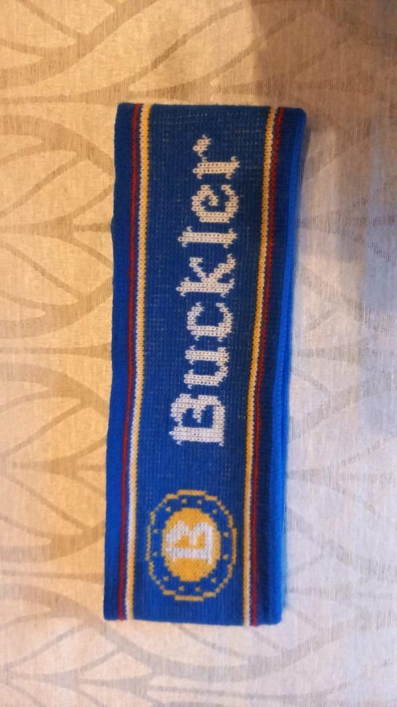 Wielrenners verzamelen ; Buckler haarband 1989, Verzamelen, Sportartikelen en Voetbal, Zo goed als nieuw, Overige typen, Ophalen of Verzenden