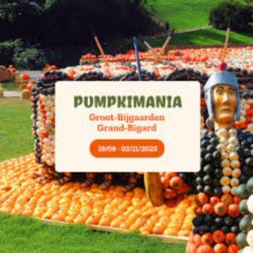 4 Tickets Pumpkimania 2025 beschikbaar voor biedingen