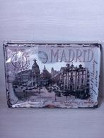 Plaque métallique "Madrid", Ophalen of Verzenden, Nieuw
