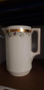 Garniture de lavabo motif floral "Poppelsdorf", Antiek en Kunst, Antiek | Keramiek en Aardewerk, Ophalen