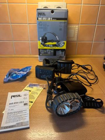 Petzl Duo Atex Led 5 Nieuw, Enlèvement ou Envoi, Neuf, Batterie