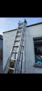 2 alu ladder 3x12, Ophalen of Verzenden, Inox