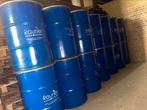 Metalen vat van 220 liter (deksel + omsnoering). 100% SCHOON, Ophalen of Verzenden