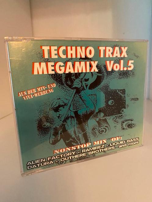 Techno Trax Megamix Vol. 5 🇩🇪, CD & DVD, CD | Dance & House, Utilisé, Techno ou Trance