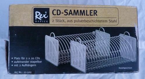 Rangement modulable pour CD / DVD, Maison & Meubles, Accessoires pour la Maison | Étagères pour CD & DVD, Neuf, CD, 25 à 75 disques