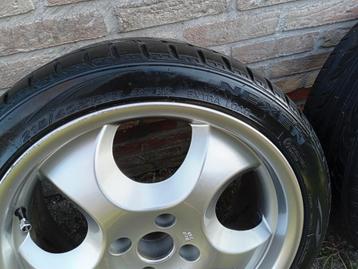 Alu velgen 17'' 4 x 100 et 20 215/40 zr 17 87w beschikbaar voor biedingen