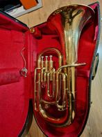 Mooie bariton Getzen, Muziek en Instrumenten, Ophalen of Verzenden, Gebruikt, Tuba in si bemol, Met koffer of draagtas