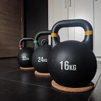 3 Kettlebells de Compétition (Réduction de 40%), Sport en Fitness, Fitnessmaterialen, Rug, Zo goed als nieuw, Ophalen