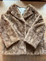 Echte vintage bontjas, Beige, Gedragen, Ophalen, ANDERE