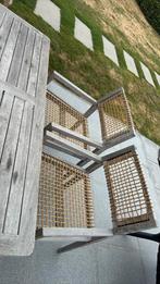 Stoelen teak bristol, Tuin en Terras, Tuinsets en Loungesets, Ophalen, Zo goed als nieuw, Stoel