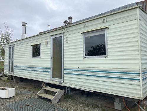 Residentiële caravan/stacaravan, Caravans en Kamperen, Caravans, Particulier, 1250 - 1500 kg, Wilk, Frans bed, Stapelbed, 8 meter en meer