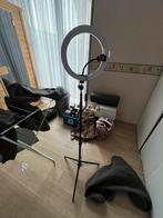 Ringlight statief, Ophalen, Gebruikt