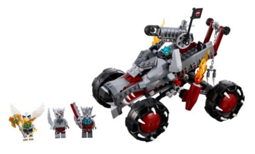 LEGO Chima 70004 Wakz' Pack Tracker Top, Kinderen en Baby's, Speelgoed | Duplo en Lego, Zo goed als nieuw, Lego, Complete set