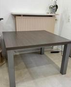 Eettafel, Huis en Inrichting, Tafels | Eettafels, Ophalen, Vierkant, Zo goed als nieuw, 100 tot 150 cm