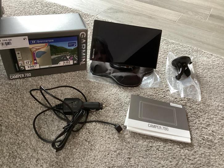 Garmin - Camper 780 - navigator speciaal voor campers, Motoren, Accessoires | Navigatiesystemen, Zo goed als nieuw, Ophalen of Verzenden