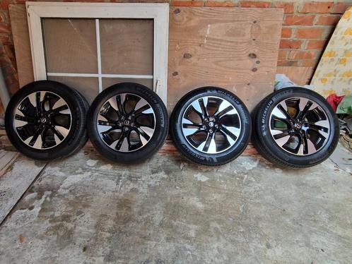 Ornginele opel velgen 18ich met michelin banden, Auto-onderdelen, Banden en Velgen, Banden en Velgen, Zomerbanden, 18 inch, 225 mm