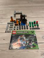 Lego Minecraft De Grot, Kinderen en Baby's, Ophalen of Verzenden, Gebruikt, Complete set, Lego