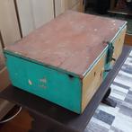 Vintage volhouten kist 42x29x16 cm, Gebruikt, Minder dan 50 cm, Ophalen of Verzenden, Minder dan 40 cm
