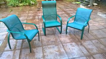 Tuinstoelen set van 3 beschikbaar voor biedingen