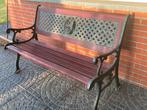 Gietijzeren tuinbank, Tuin en Terras, Ophalen, Gebruikt