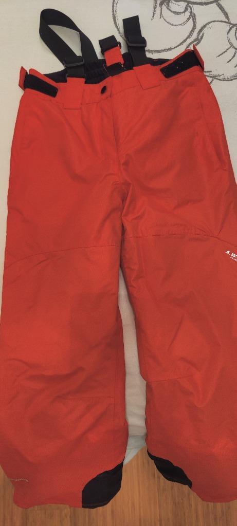 Oranje skibroek maat 12 jaar Perfecte staat, Kinderen en Baby's, Kinderkleding | Maat 152, Zo goed als nieuw, Jongen of Meisje