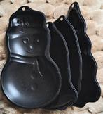 4 moules gâteaux Noël Neufs, Enlèvement, Neuf