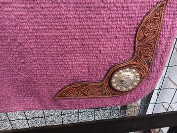 Zeer knap Western show zadeldeken  beschikbaar voor biedingen