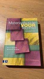K.G. Budinski - Materiaalkunde voor technici, Enlèvement ou Envoi, Néerlandais, K.G. Budinski; M.R. Budinski