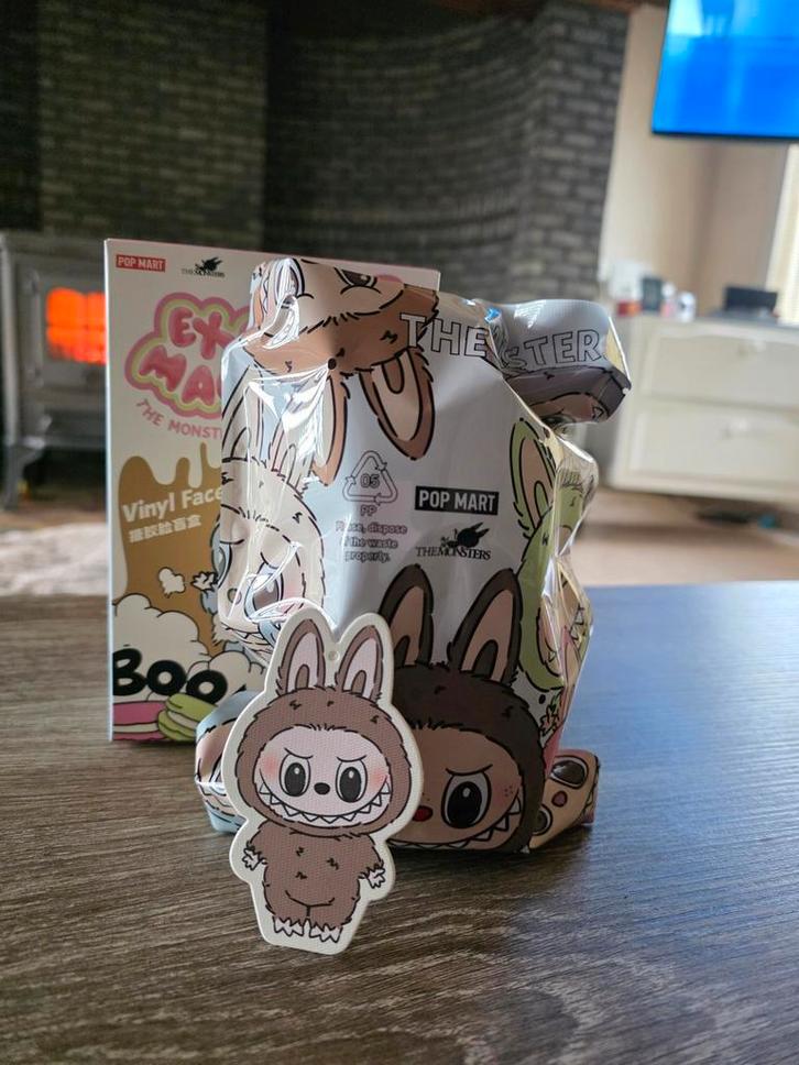 Pop mart labubu exciting macaron toffee, Kinderen en Baby's, Speelgoed | Knuffels en Pluche, Ophalen of Verzenden