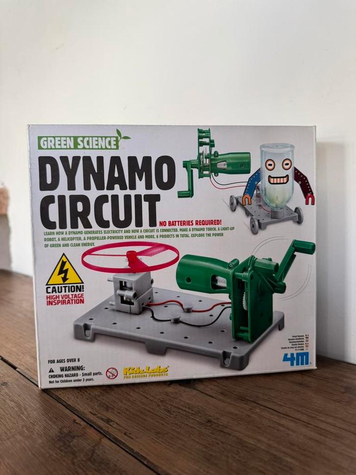Dynamo circuit Green Science, Kinderen en Baby's, Speelgoed | Overig, Zo goed als nieuw, Ophalen