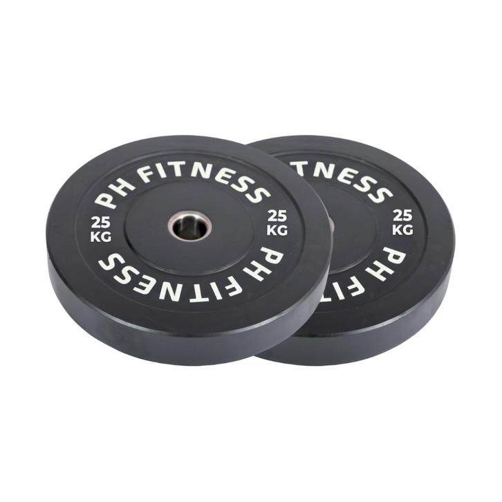 PH Fitness Bumper Plates Set - Verschillende Gewichten - NEW, Sport en Fitness, Fitnessmaterialen, Nieuw, Halterstangen, Ophalen