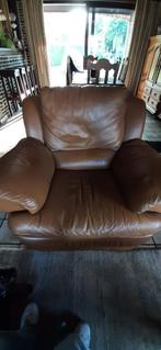 salon, Huis en Inrichting, Zetels | Complete zithoeken, Ophalen, Gebruikt, Leer, Hedendaags