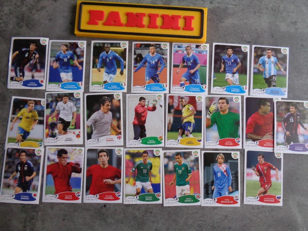 PANINI VOETBAL STICKERS ROAD TO WORLD CUP 2014 22X, Verzenden, Nieuw