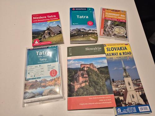 Reisgids en wandelkaarten slowakije, Boeken, Reisgidsen, Zo goed als nieuw, Reisgids of -boek, Europa, Ophalen of Verzenden