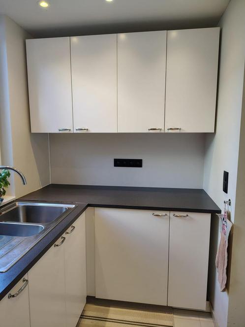 IKEA Keuken, Huis en Inrichting, Keuken | Complete keukens, Zo goed als nieuw, Hoekkeuken, Wit, Hout, Ophalen