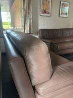 Lederen salon (3 zit + 2 zit), Ophalen, Gebruikt, Driepersoons, Leer