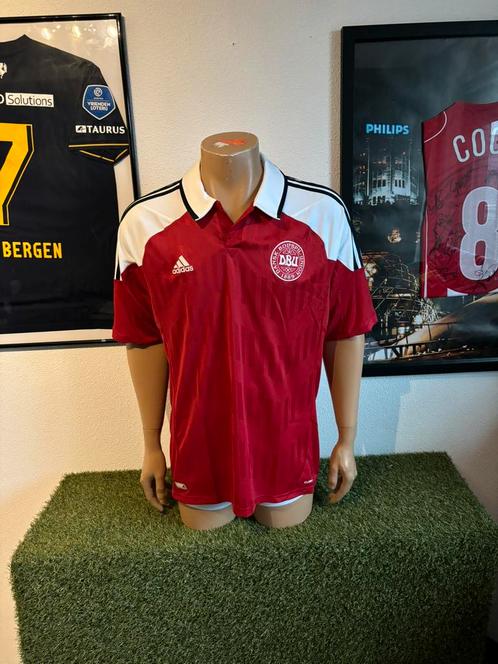 Maillot domicile du Danemark 2012-2013, Sports & Fitness, Football, Comme neuf, Maillot, Taille XL, Enlèvement ou Envoi