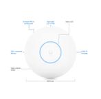 Ubiquiti U6 long range WiFi acces point, Informatique & Logiciels, Points d'accès, Enlèvement ou Envoi, Comme neuf