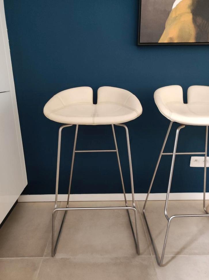 Moroso barkrukken mod. FJORD, Huis en Inrichting, Barkrukken, Zo goed als nieuw, Ophalen