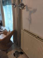 Staanlamp zilver metaal 1m80, Enlèvement