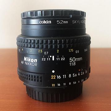 Nikon AF NIKKOR 50 mm 1:1.8 beschikbaar voor biedingen