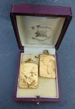 Médaille bronze Art Nouveau par FONSON (Cross 1950 - 1952), Bronze, Envoi